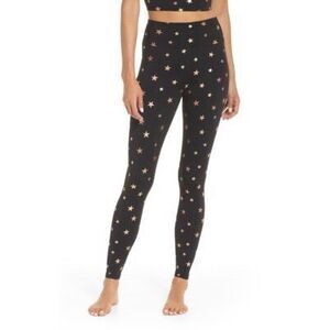 SPIRITUAL GANGSTER Women’s Black Starry Vibes Perfect High Waist Legging Small